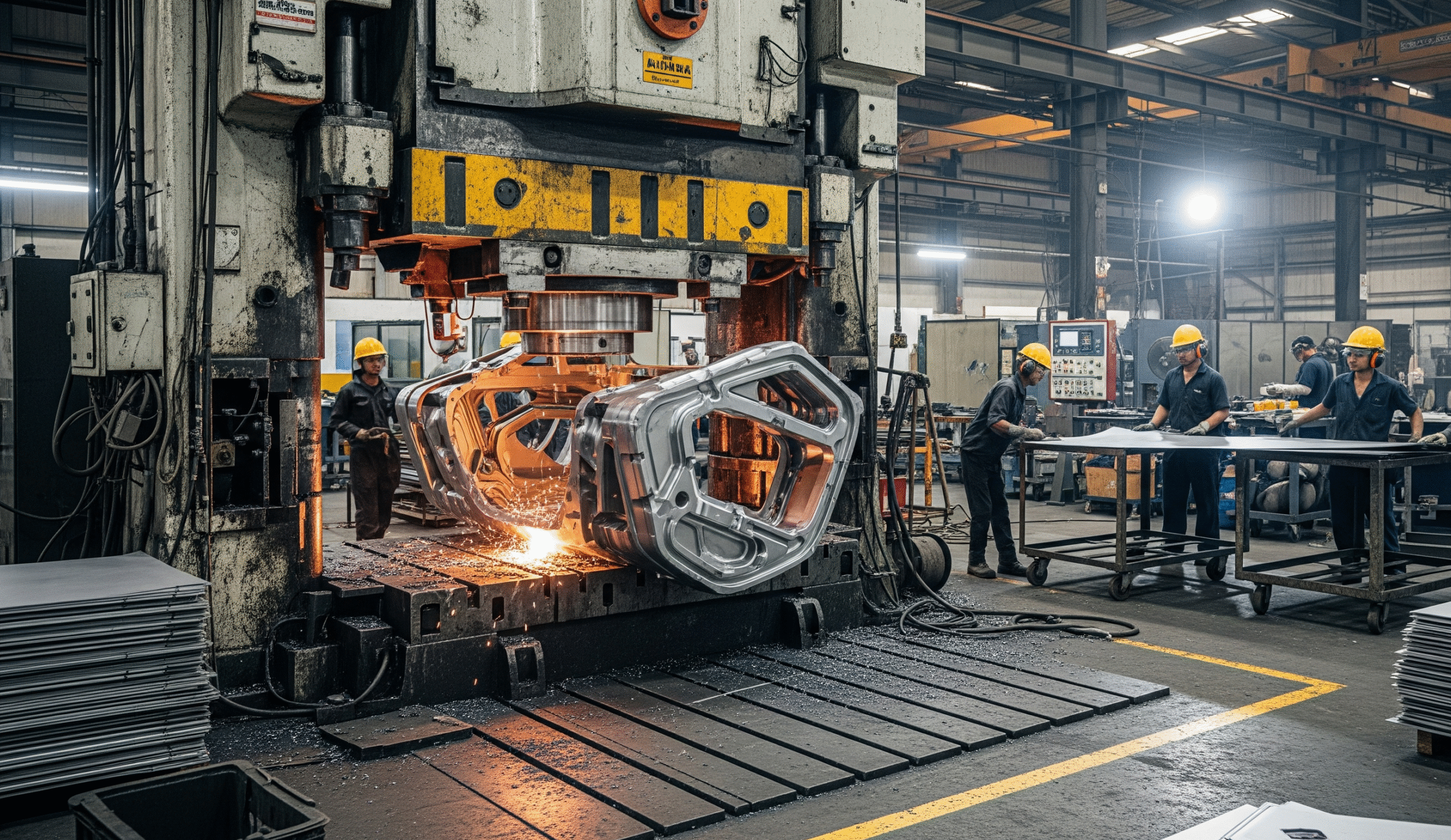 High-precision sheet metal pressed components using advanced presses. Durable, reliable, and built to customer specifications.