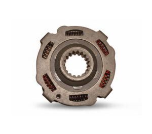 clutch hub assembly with torsion springs