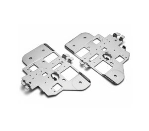 electronic module mounting base plates