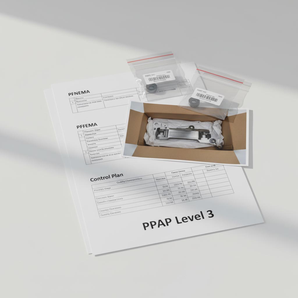 PPAP Level 3 package for automotive parts